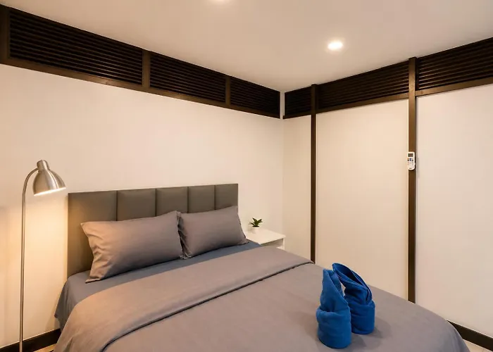 Apartment High Floor 2br 1bath Near Bts Night Market 5pax *