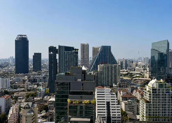 Apartment High Floor 2br 1bath Near Bts Night Market 5pax